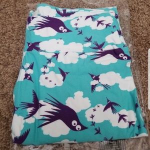 Nwt lularoe bird leggings unicorn sz. os